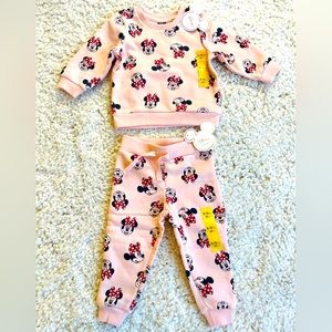 Disney Minnie Mouse Matching Print Sweat Outfit ❤️FREE SHIPPING❤️